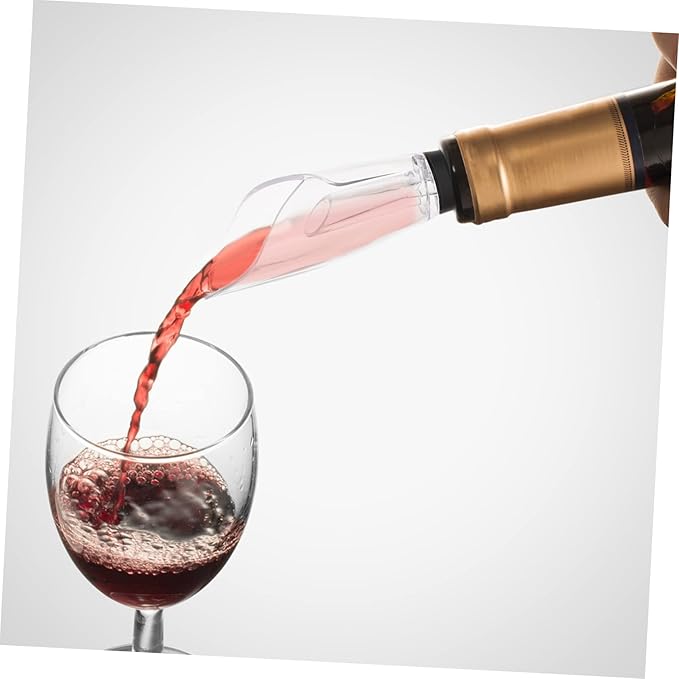 6-Piece Wine Opener Set Vacuum Wine Stoppers Aerator Pourer and Corkscrew for Parties