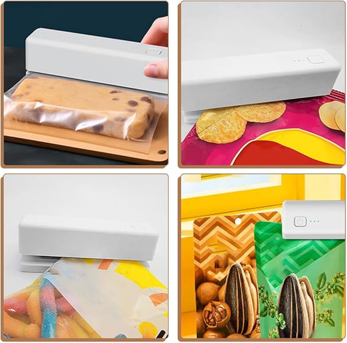 Vacuum Sealer Food Heat Sealing Machine Preservation Preserving Mini Bag Portable Package