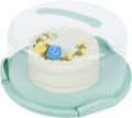JOEY'Z EXTRA LARGE Cake Carrier - Holds up to 12 Inch 3-Layer Cake | Cake Container with Server Cake Carrier With Lid And Handle Cake Holder with Lid/Cake Cover Cake Plate Clear Cake Dome