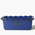 Ceramic Loaf Pan for Baking Bread, 9"X5" Bread Pans (Vintage Blue)