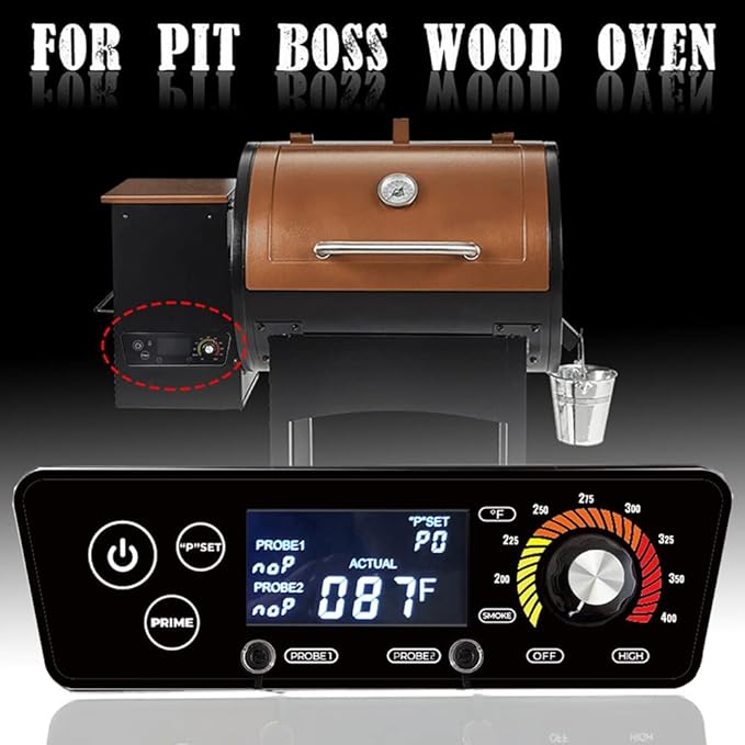 Upgrade Control Board for Pit Boss Replacement, SROKIO Digital Thermostat Controller Board Compatible with Pit boss Wood Pellet Grills