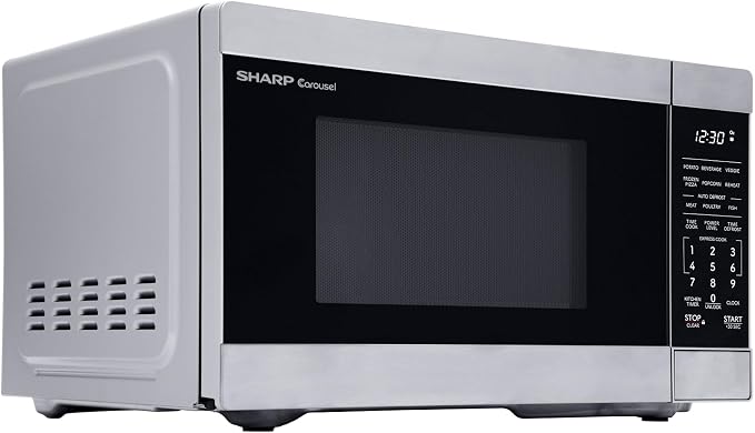 Sharp SMC0962KS 0.9 cu. ft. 900W Stainless Steel Countertop Microwave Oven