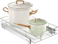 LOVMOR Pull Out Cabinet Organizer 10½"W x 21½"D, Kitchen Cabinet Pull Out Shelves Slide Out Storage