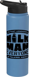 Legendary Milkman Dairy Farmer Everyone Is Talking About Stainless Steel Insulated Water Bottle