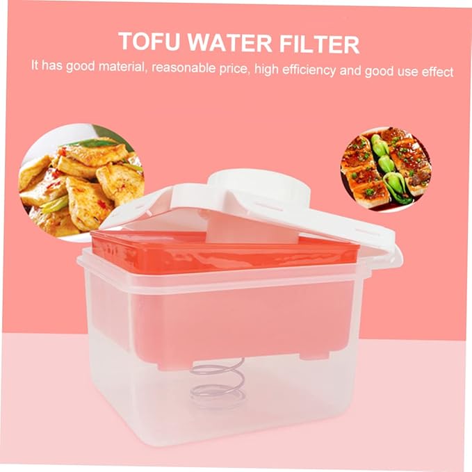 Domestic Squeeze Box Tofu Press Cube Drain Tool Home Drain Container Easy Operation