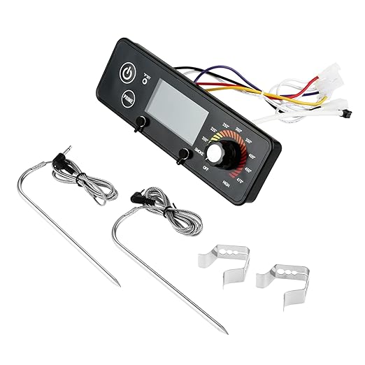 Digital Thermostat Controller Broad Kit Replacement Part AC03P9, PB1100PS1-A003 for Pit BOSS Wood Pellet Grill Smokers PB440D2, PB850G, PB550G, PB820, PB1150G, Pro1100 with LCD Display