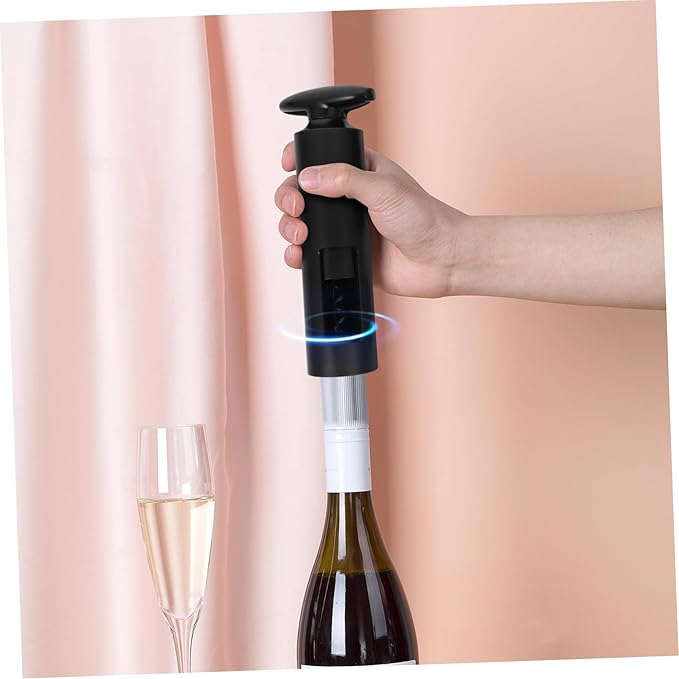 6pcs Aluminum Alloy Abs Wine Accessory Kit Set Corkscrew Vacuum Stopper and Air Popper