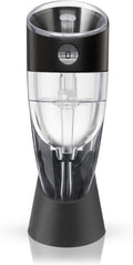 Innovine Wine Aerator, Instant Decanter with Adjustable Dial to Custom Aeration, Enhance Flavor, Smooth Pour, Perfect for White and Red Wines, Home Bar Accessories, Set of 1, Graphite