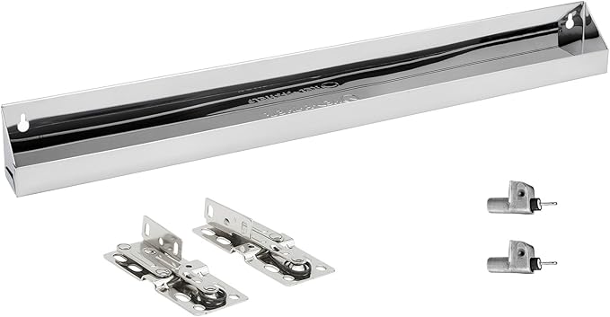 Rev-A-Shelf 28" Tip Out Tray with Soft Close for Sink Base Cabinets, Storage Organizer for Kitchen, Laundry Room, or Vanity Cabinets, 6581-28SS-SC-1