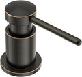 Lava Odoro Bronze Soap Dispenser for Kitchen Sink, Modern Brass Built in Countertop Pump Dispenser with 18 Oz Refillable Bottle, Kitchen Soap and Lotion Dispenser Spot-Free, Oil Rubbed Bronze, KSD-21