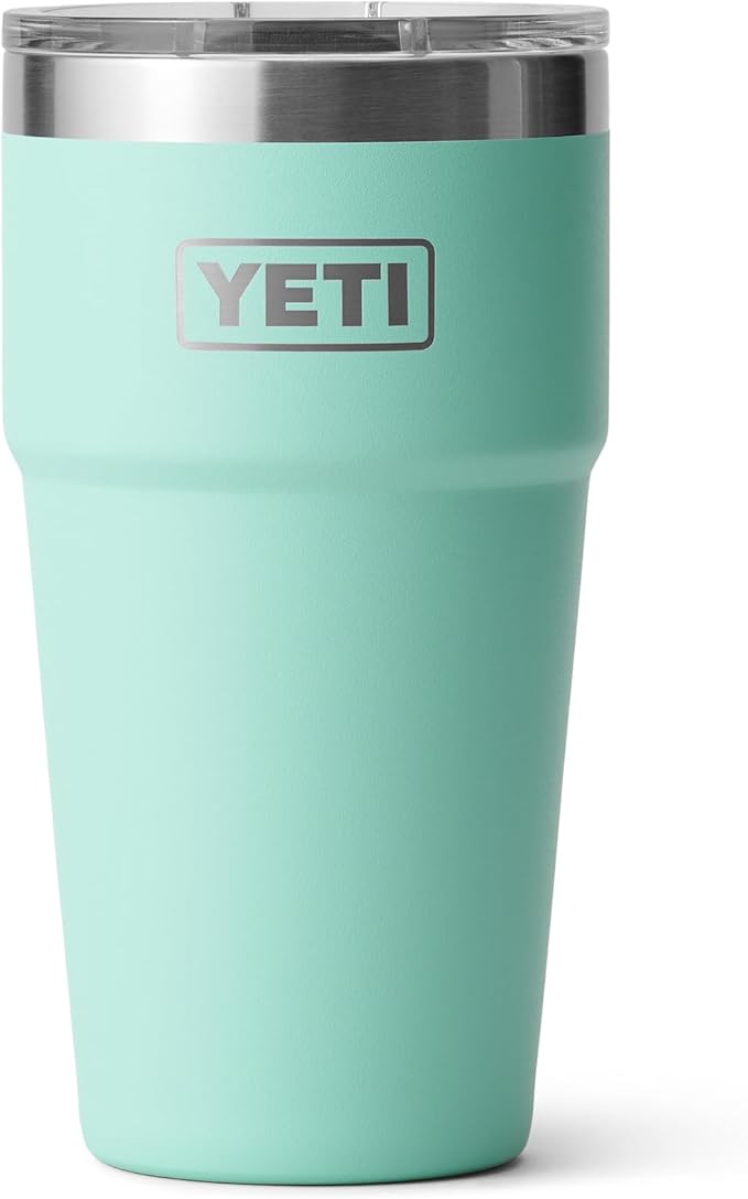 YETI Rambler 20 oz Stackable Tumbler, Stainless Steel, Vacuum Insulated with MagSlider Lid