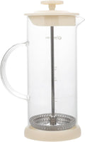 Garneck Manual Milk Frother Handheld Milk Foamer Pitcher – Stainless Steel Coffee Frothing Tool for Cappuccino Latte Hot Chocolate Home Kitchen Use
