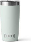 YETI Rambler 10 oz (295 ml) Tumbler with Removable Magslider Lid, Stainless Steel Vacuum Insulated Coffee Cup, Ridgeline