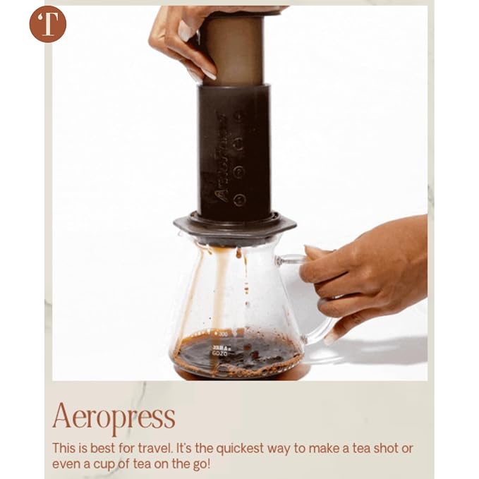 Teaspressa Organic Green Gold Green Tea - Brews Like Espresso - Bold, Rich, Full-Bodied - Naturally Caffeinated - Make Tea Lattes at Home - Vegan & Gluten-Free - Barista Quality - Makes 30 Cups - Great Gift Idea