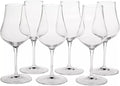 Luigi Bormioli Vinoteque Snifter Wine Glasses - Clear, Set of 6
