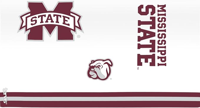Tervis Mississippi State Bulldogs - Assorted Made in USA Double Walled Insulated Tumbler Travel Cup Keeps Drinks Cold & Hot, 16oz 4pk, Classic