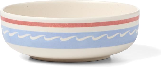 Oneida Dinnerware Sets, 24 Seven Melamine Wharfside 18-Piece Dinnerware Set, Set for 6, Service For 6, Melamine Material, Dishwasher Safe, Plates And Bowls, Dinner Dishes, Kitchen (Assorted, 18 Piece)