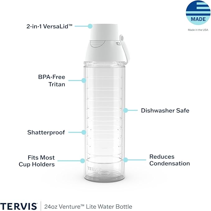 Tervis Venture Lite Sara Berrenson - Maine Lobster Made in USA Double Walled Insulated Tumbler Travel Cup Keeps Drinks Cold & Hot,