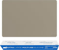 GASARÉ, Extra Large, Thick, Silicone Mat for Kitchen Counter, Heat Resistant Mat, Countertop Protector, Non-Slip, Easy to Clean, Cuttable, 25 x 17 Inches, Taupe