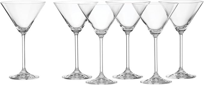 Lenox 845275 Tuscany Classics Martini Glass Set, 6-Piece Set, 6-Oz Capacity, 4.25 x 7-inch