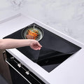Large Induction Cooktop Protector Mat, (Magnetic) Electric Stove Burner Covers Anti-strike&Anti-scratch as Glass Top Stove Cover,Silicone Induction Cooktop Mat for Electric Stove Top By KitchenRaku