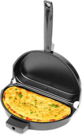 Fox Run Egg Pan, Non-Stick Folding Omelette Pan, 8.75"