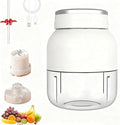 Blender Mini Japan, 28/37fl Oz Hand Blender, Leak Proof Design No Filter Required | Wireless | One Cup with Double Lid, USB-C Rechargeable, for Smoothies, Shakes (1pc B, 28fl Oz)