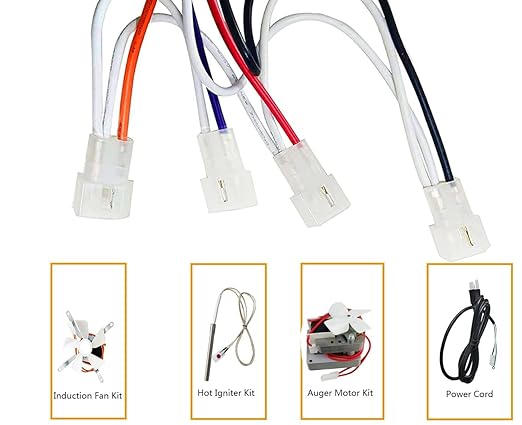 AC03P9 PB1100PS1 Control Board Replacement for Pit Boss Grills and Smokers, LCD Display Module for AC03P9, PB440D2/ PB1150G/ PB850G/ PB550G/ PB820/ Pro 1100 Wood Pellet Grills