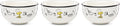 Lenox 897684 Chef Snoopy Mini Bowls, Set Of 3