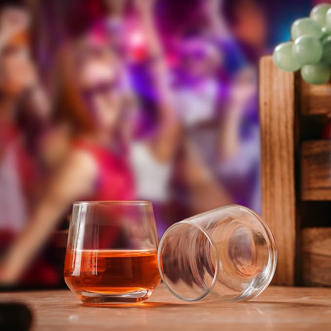 Zopeal 72 Pack Shot Glasses 3.25 oz Tequila Heavy Base Whiskey Tasting Glass Cups Small Liquor and Spirit Bar Shooter for Drinking Tasting Espresso Beer Juice