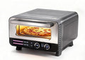 OLIXIS Pizza Oven Indoor, 1600W Electric Pizza Oven Fast Heating, 6 Presets Pizza Maker for 12 Inches, with Pizza Stone & Spatula, Upper-Bottom Independent Heating Temperature Control