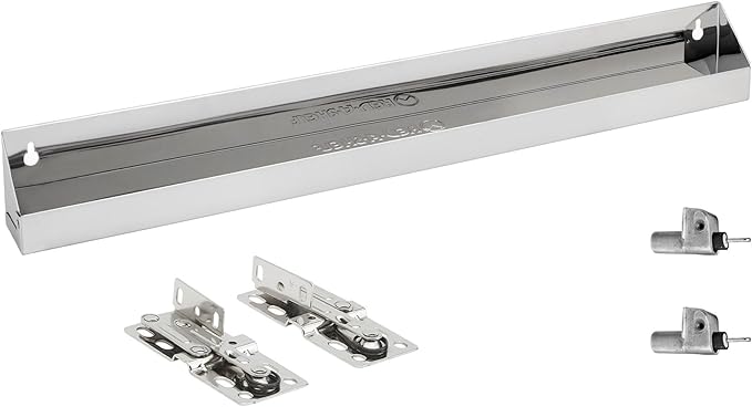Rev-A-Shelf 25" Tip Out Tray with Soft Close for Sink Base Cabinets, Storage Organizer for Kitchen, Laundry Room, or Vanity Cabinets, 6581-25SS-SC-1