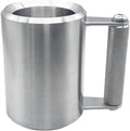 Heavy Mug,Weighted Mug 18LB/8KG,300ML Dumbbell Cup 8KG,Tainless Steel Cups,Overweight Dumbbell Fitness Sports Water Cup,Coffee Mug,Prank Gift