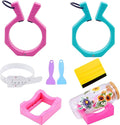 Perfect Pumbler Clamp Machine,Tumbler Clamp for Sublimation,Cup Cradle for Crafting Tumblers,Sublimation Cup Holder Clamp for 20oz 15oz Cups,Mug Clamps for Sublimation,Tumbler Wrapper (Pink&Blue)