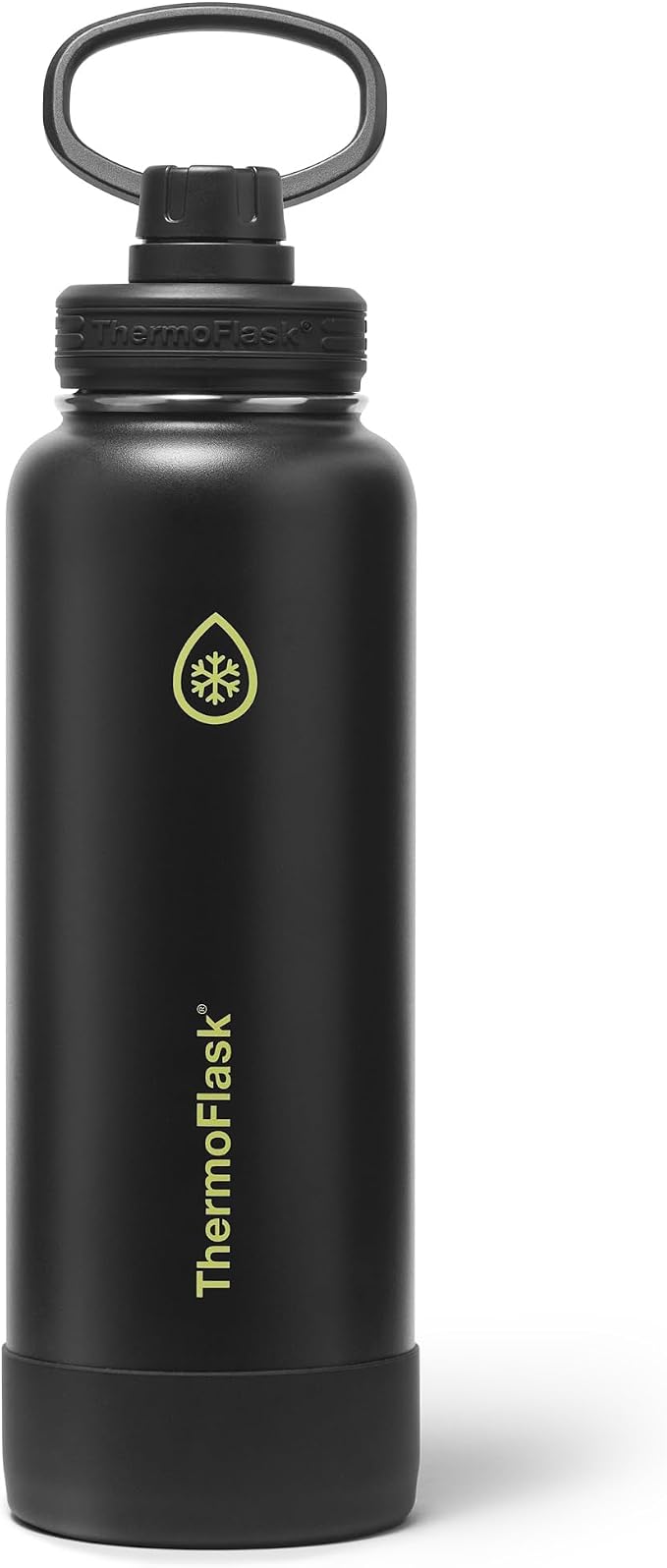 ThermoFlask Insulated Water Bottle with Spout Lid (40 oz, Shadow Glow) - Leakproof, Stainless Steel Water Bottle for Cold & Hot Drinks, Travel & Daily Hydration