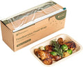 Restaurantware Basic Nature 12" x 2000' Food Wrap 1 Microwavable Cling Wrap - With Built-In Slide Cutter Freezable Clear Plastic Kitchen Food Wrap Durable For Restaurant Cafes And Delis