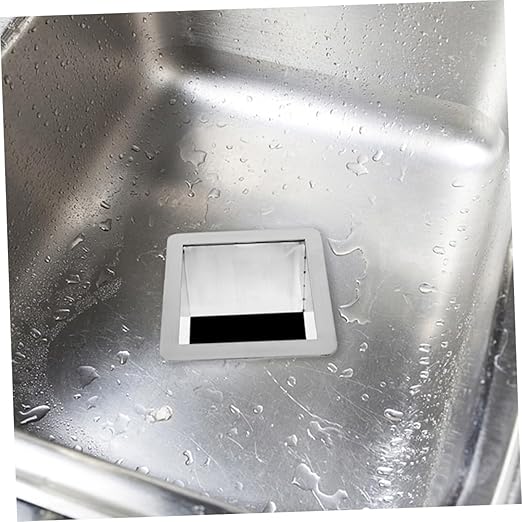 Zerodeko 180a Counter Grommet Stainless Steel Kitchen Trash Chute Grommet Smooth Surface Corrosion-Resistant Fits Kitchen Waste Bins