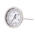PIC Gauge B3B6-RR 3” Dial Size, 50/550°F and 10/288°C, 6" Stem Length, Back Angle Connection, Stainless Steel Case, 316 Stainless Steel Stem Bimetal Thermometer