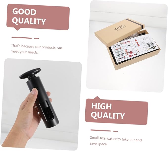 6pcs Rotary Bottle Opener Set Wine Accessories Wine Opener Tool Easy to Use
