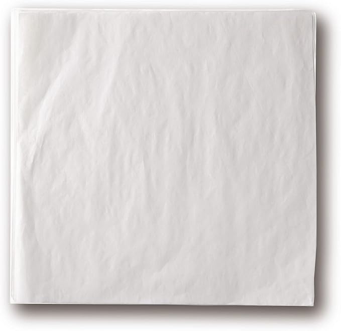 G.E.T. 4-TS1010 12" x 12" White Food-Safe Tissue Liner, Food Basket Liner, Deli Wrap (1000 Pieces)