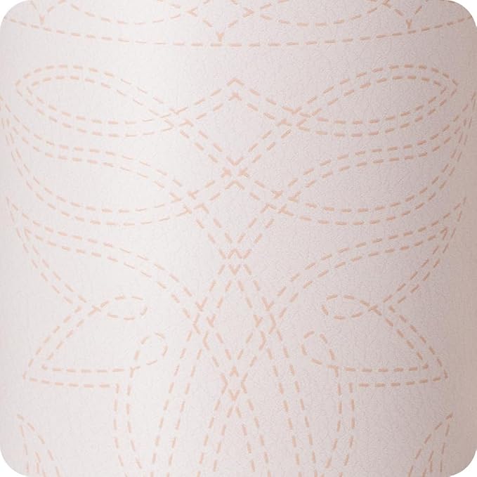 Swig Life Skinny Can Cooler, 12oz Insulated Slim Can Holder, Stainless Steel Cans Cooler, Covers for Tall Beer Bottles, Beach Accessories for Women (Saddle Stitch Cream)