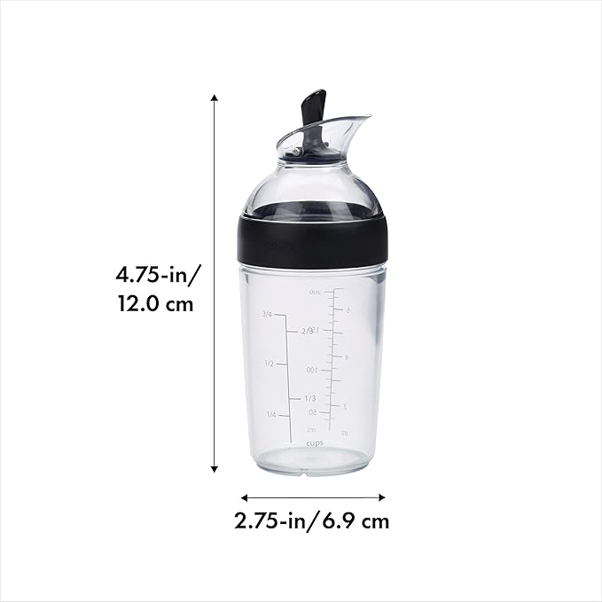 OXO Good Grips Little Salad Dressing Shaker + NEW OXO Good Grips Garlic Press