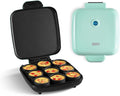Dash Family Size Egg Bite Maker - Electric Egg Bite Maker with Non-Stick Silicone Cups - Space-Saving Design & Quick Cleanup - Make Sandwiches, Healthy Snacks & Desserts - 9 Servings, Aqua
