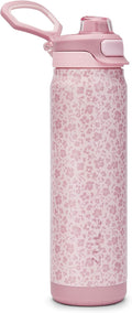 ZULU Powerfill Pro 24oz Stainless Steel Water Bottle - You're Wild Flower