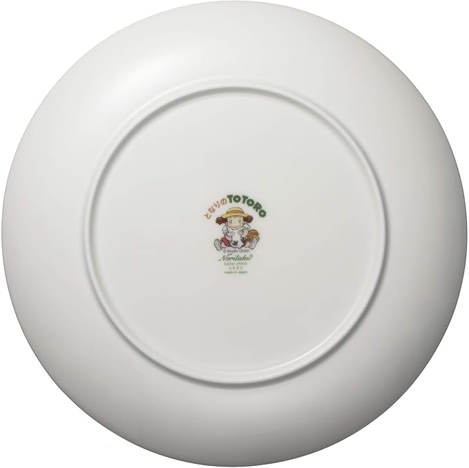 Noritake T50116A/4660-1 My Neighbor Totoro Plate 9.1 inches (23 cm), Oinu no Fuguri Edition, Microwave Safe, 1 Piece