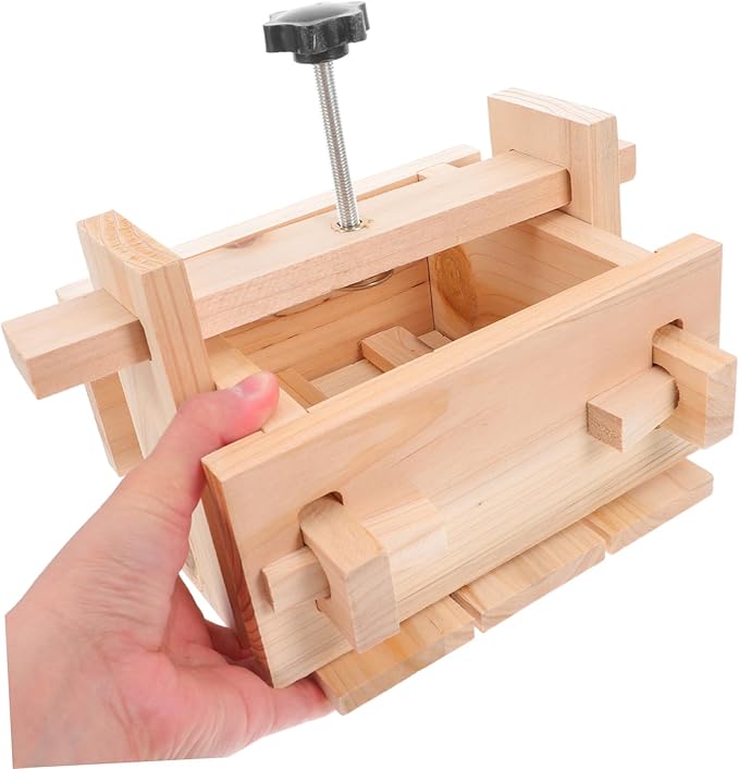 PRETYZOOM Tofu Press Mold Diy Tofu Maker Kit Cheese Maker Pressing Mold Soybean Curd Making Machine Home Kitchen Tool