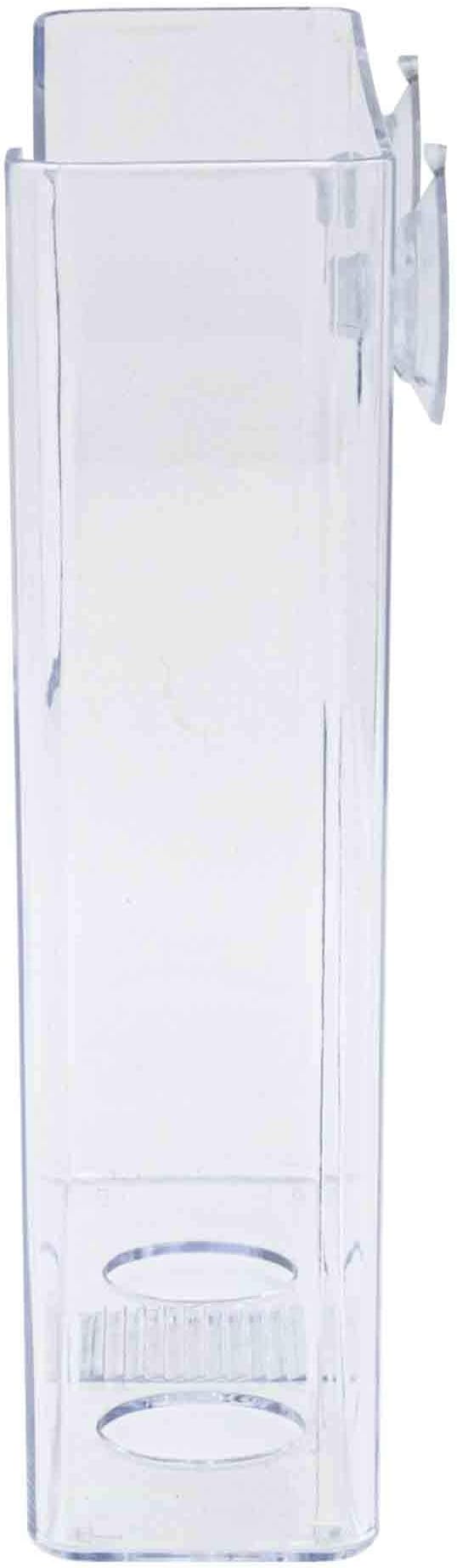 Marketing Holders 2 Pack Suction Cup Brochure Holder Holds 6" Wide Literature Sign Holder Window or Glass Wall Mount Display Indoor or Outdoor Graphic Images Amenity Flyers Reference Racks