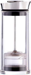 Definitely Not a French Press Coffee Maker | The Soul of Espresso in the Body of a Single Serve French Press Coffee Maker, Brews in Half the Time, No Mud, Easy to Clean
