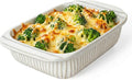 Artena Baking Dish 2.3 Quarts, Casserole Dishes For Oven, Baking Pan With Handles, Lasagna Pan Deep, Large Casserole Dish, Rectangular Ceramic Bakeware (White)