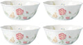 Lenox Butterfly Meadow Dinnerware Collection, Porcelain Dinnerware & Serveware, Large All-Purpose Bowl Set, 4-Piece